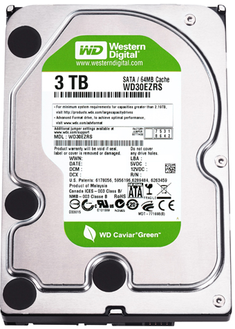 Sata drivers for wd caviar green